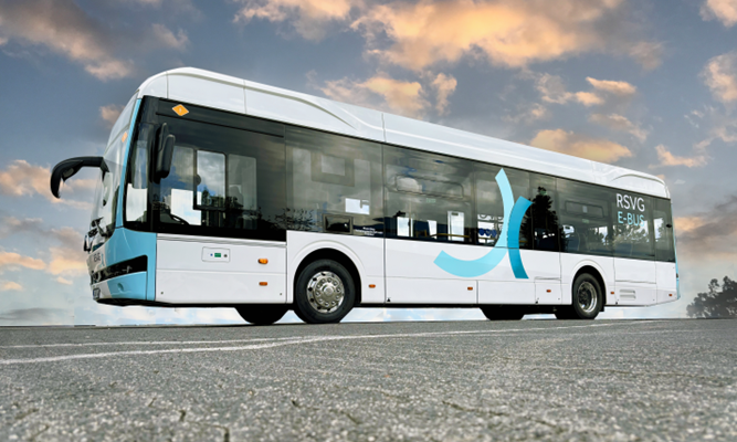 Elektrobus der RSVG