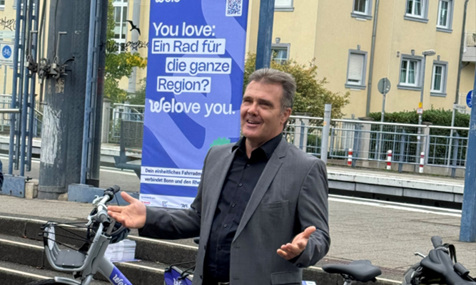 Herr Otto beim Welo-Pressetermin